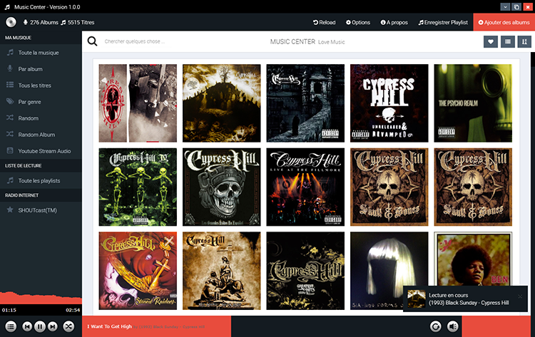 Music Center Screenshoot 1