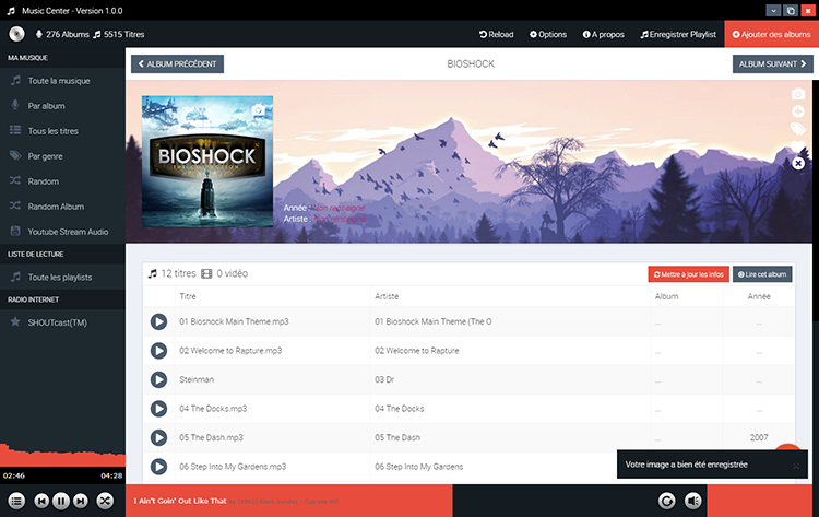 Music Center Screenshoot 2